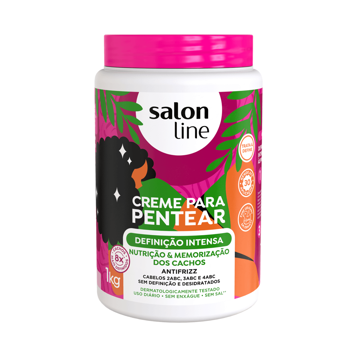 Creme de Pentear Salon Line Definição Intensa 1Kg