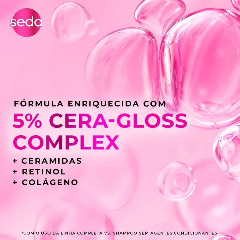 Creme de Pentear Seda Brilho Ceramidas 300ml — foto 6