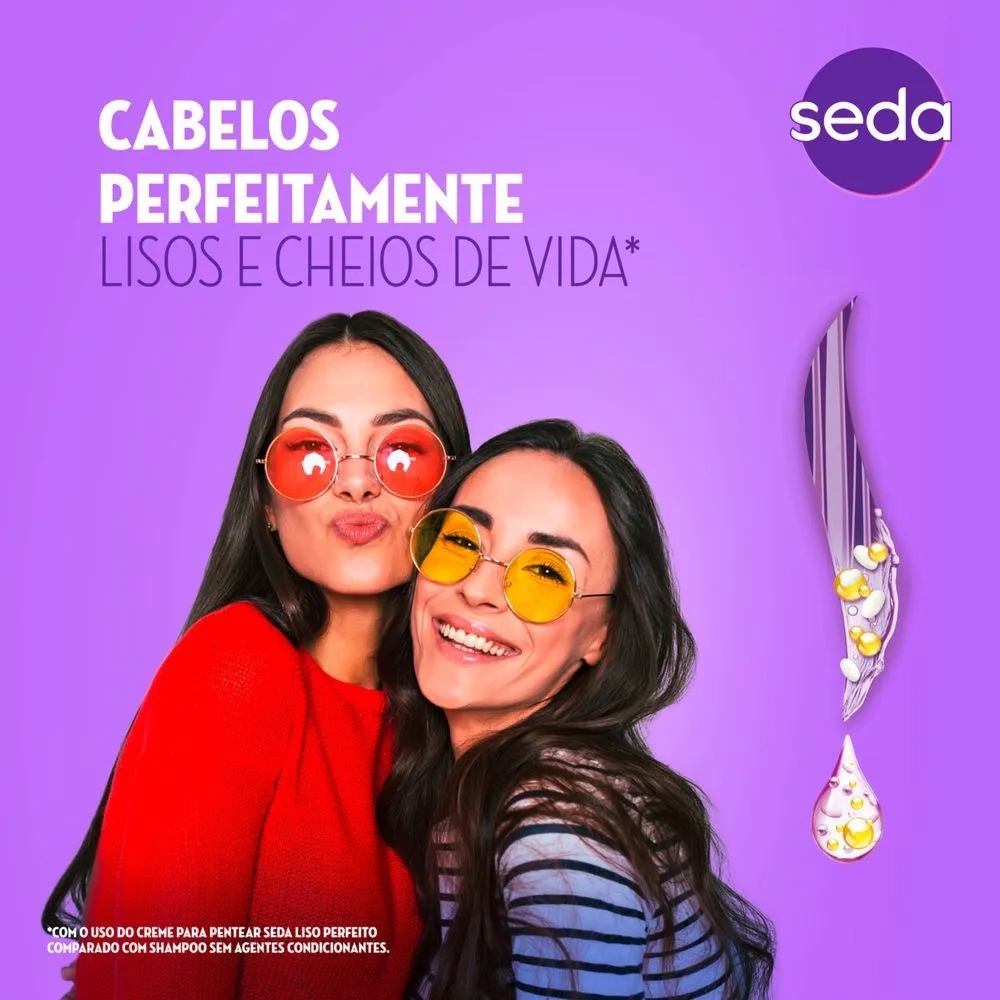 Creme de Pentear Seda Liso Perfeito 300ml — foto 2
