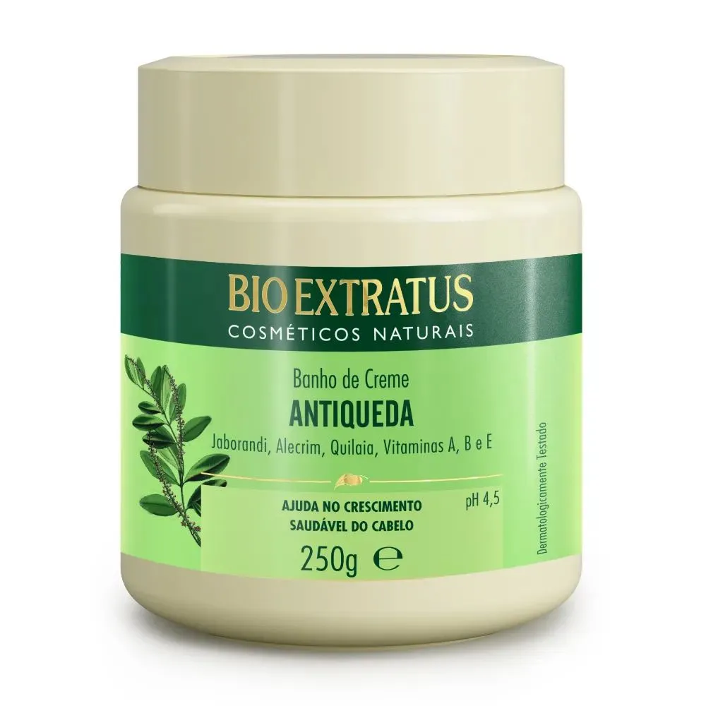 Creme de Tratamento Capilar Bio Extratus Jaborandi, Alecrim, Quilaia e Vitaminas 250g