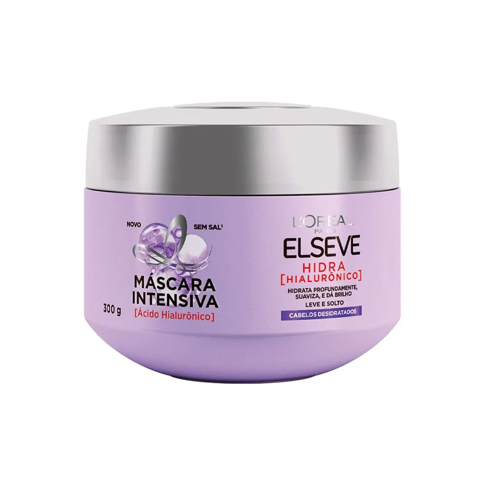 Creme de Tratamento Capilar Elseve Hidra Hialurônico Intensivo Preenchedor 300g