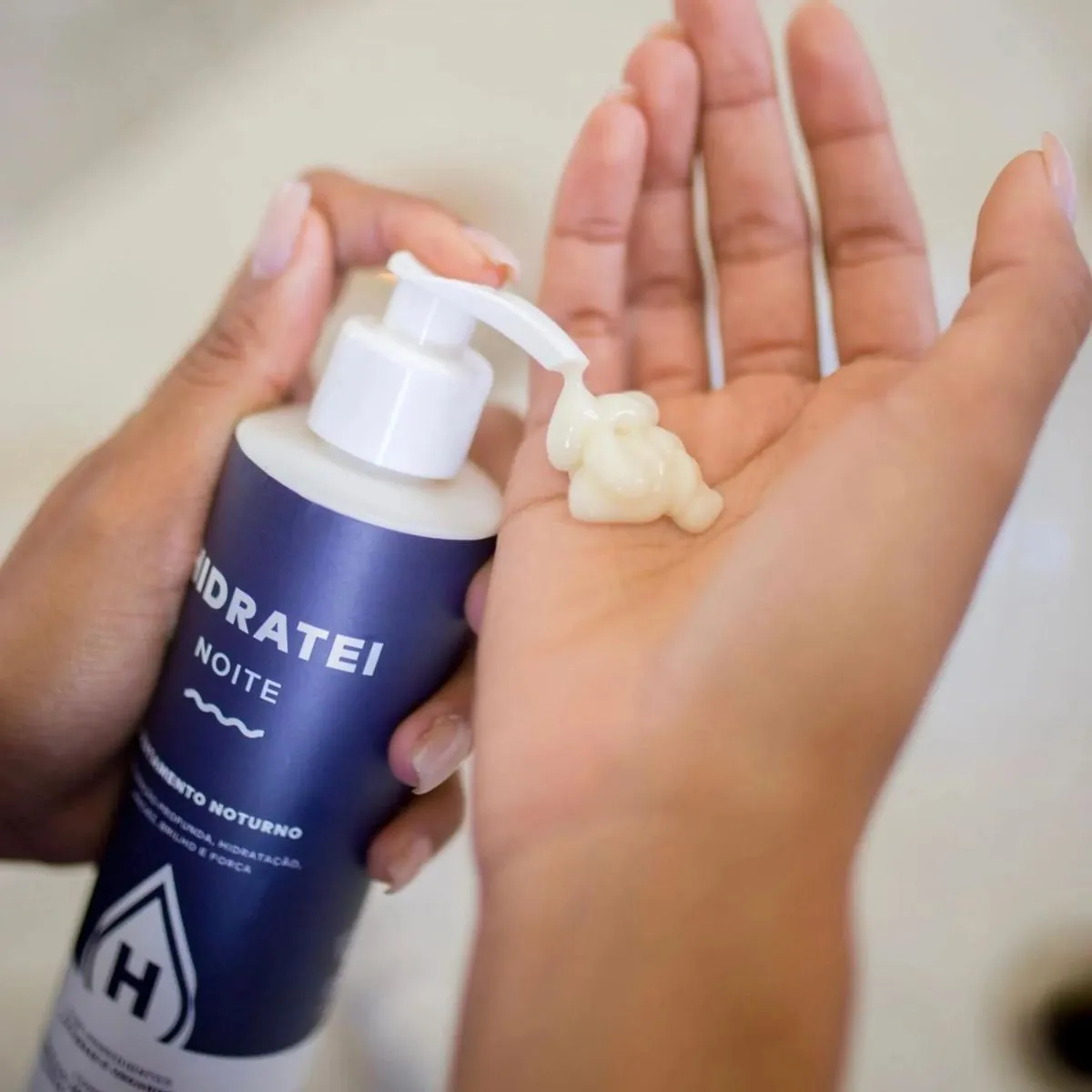 Creme de Tratamento Capilar Hidratei Noite Hidratação e Reconstrução 250ml — foto 3