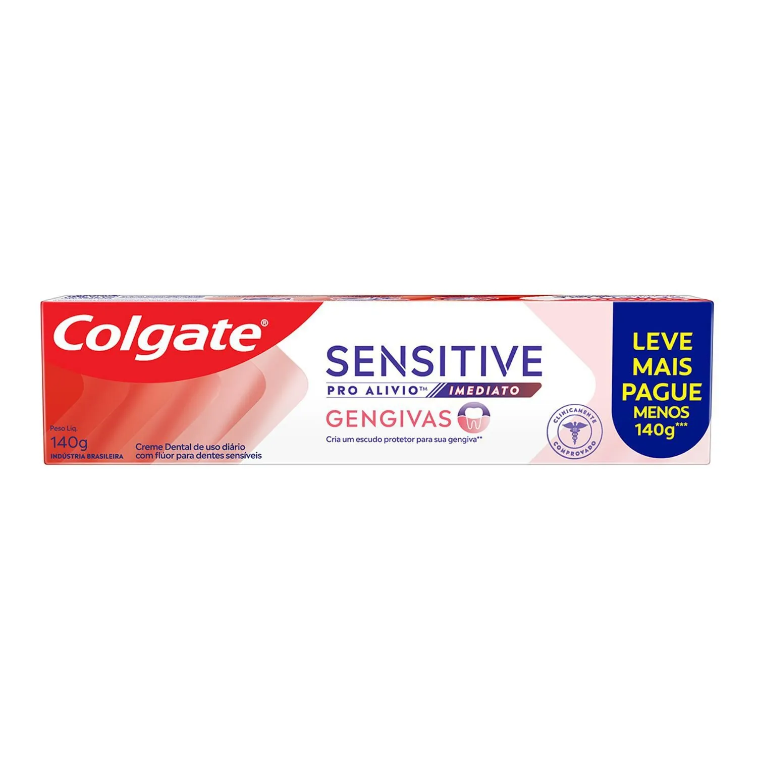 Creme Dental Colgate Sensitive Pro Alívio Imediato Gengivas 140g