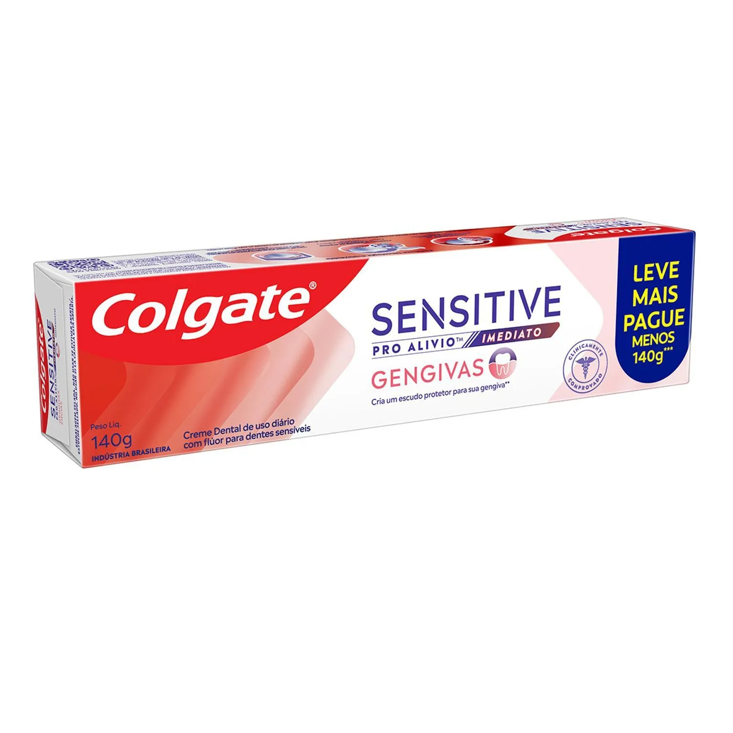 Creme Dental Colgate Sensitive Pro Alívio Imediato Gengivas 140g — foto 10