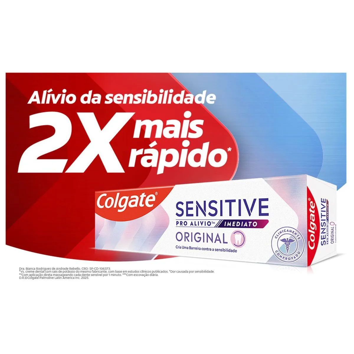Creme Dental Colgate Sensitive Pro Alívio Imediato Original 140g — foto 17