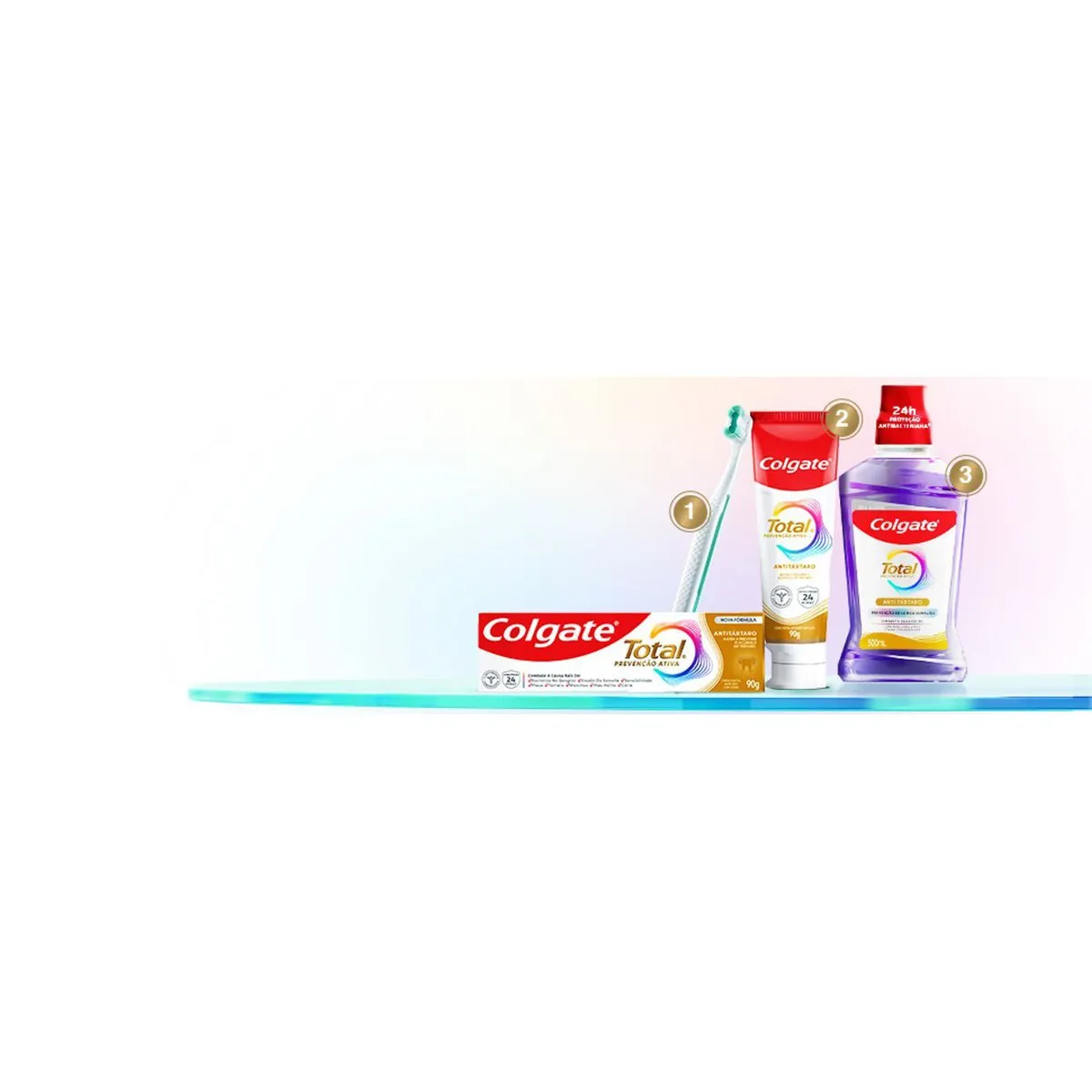 Creme Dental Colgate Total Prevenção Ativa Anti Tártaro 140g — foto 13