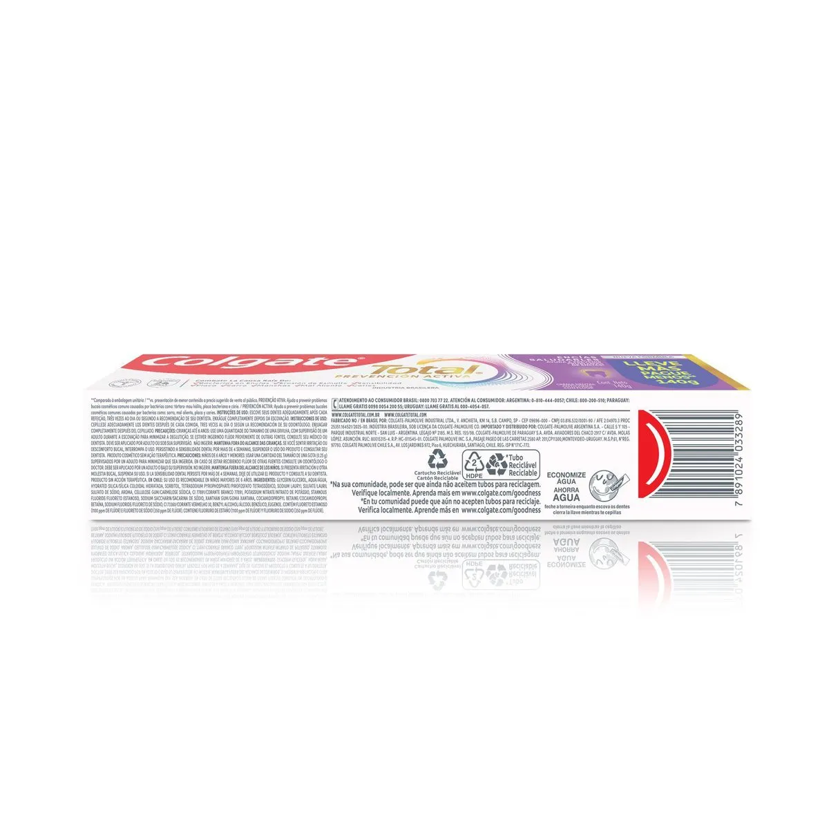 Creme Dental Colgate Total Prevenção Ativa Gengiva Saudável 140g — foto 4