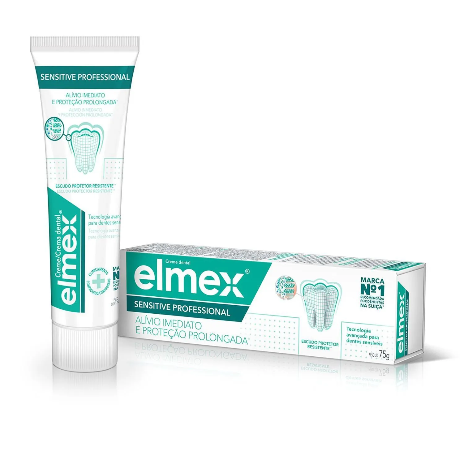 Creme Dental Elmex Sensitive Professional 75g — foto 2