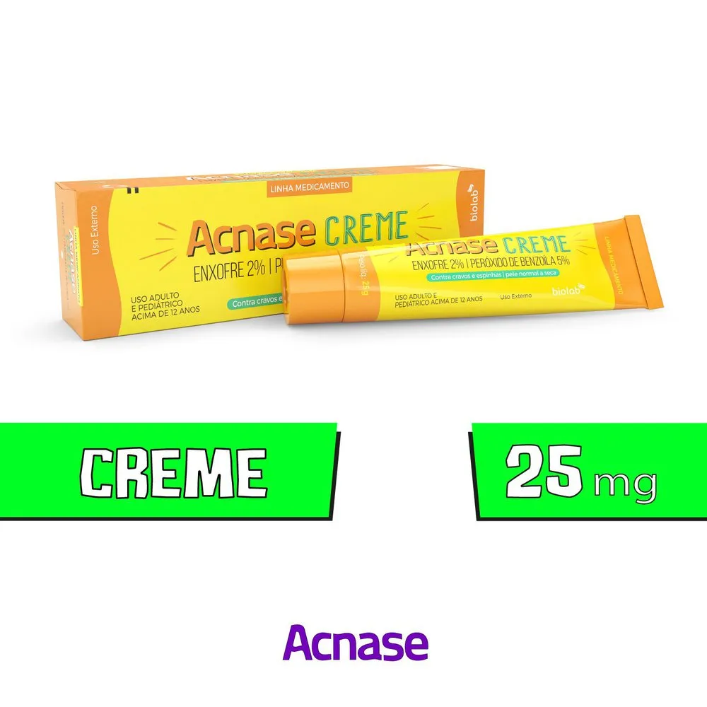 Creme Facial Acnase 25g — foto 2