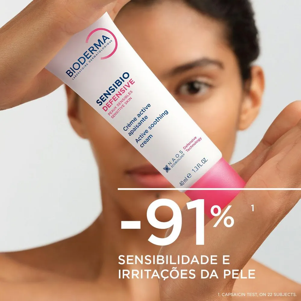 Creme Facial Bioderma Sensibio Defensive Hidratante Calmante 40ml — foto 6