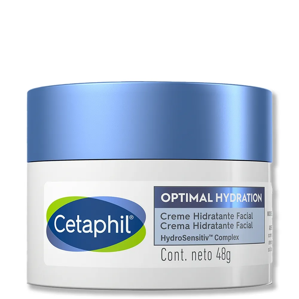 Creme Facial Cetaphil Optimal Hydration com Ácido Hialurônico 48g
