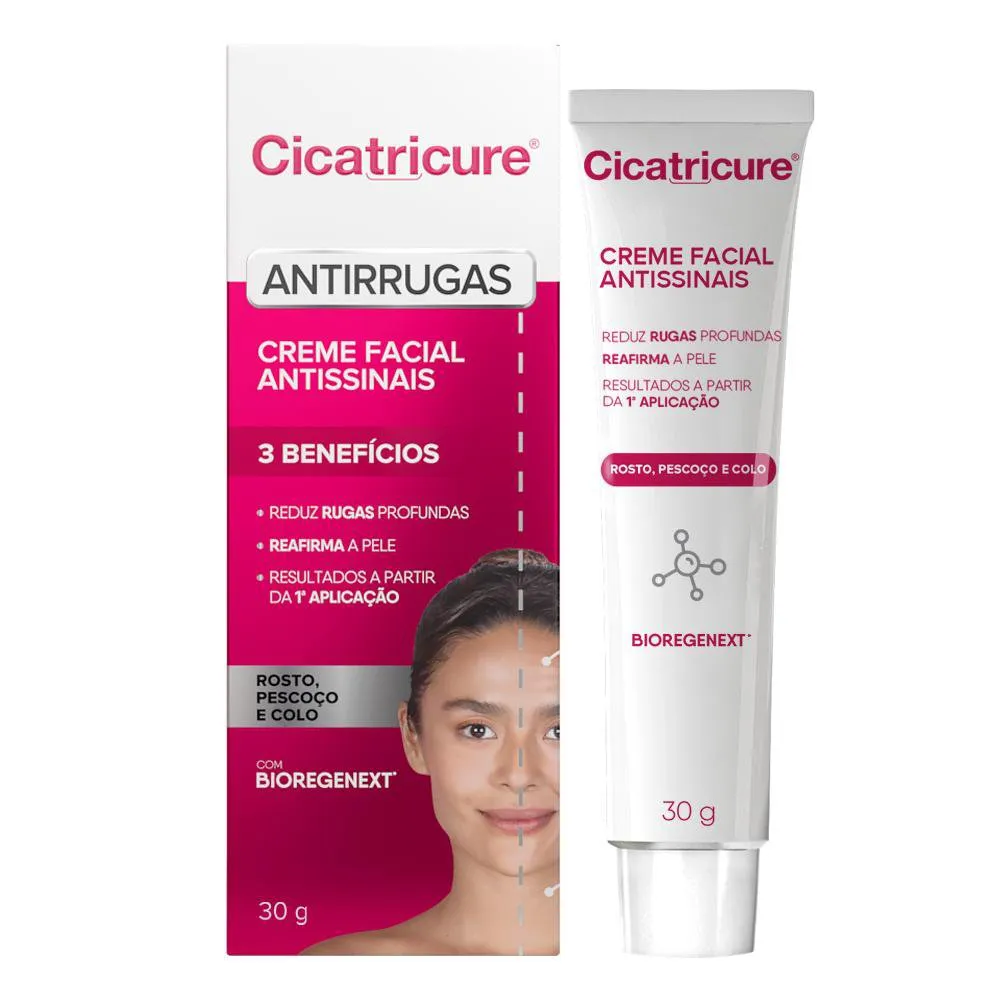 Creme Facial Cicatricure Antissinais 30g — foto 4
