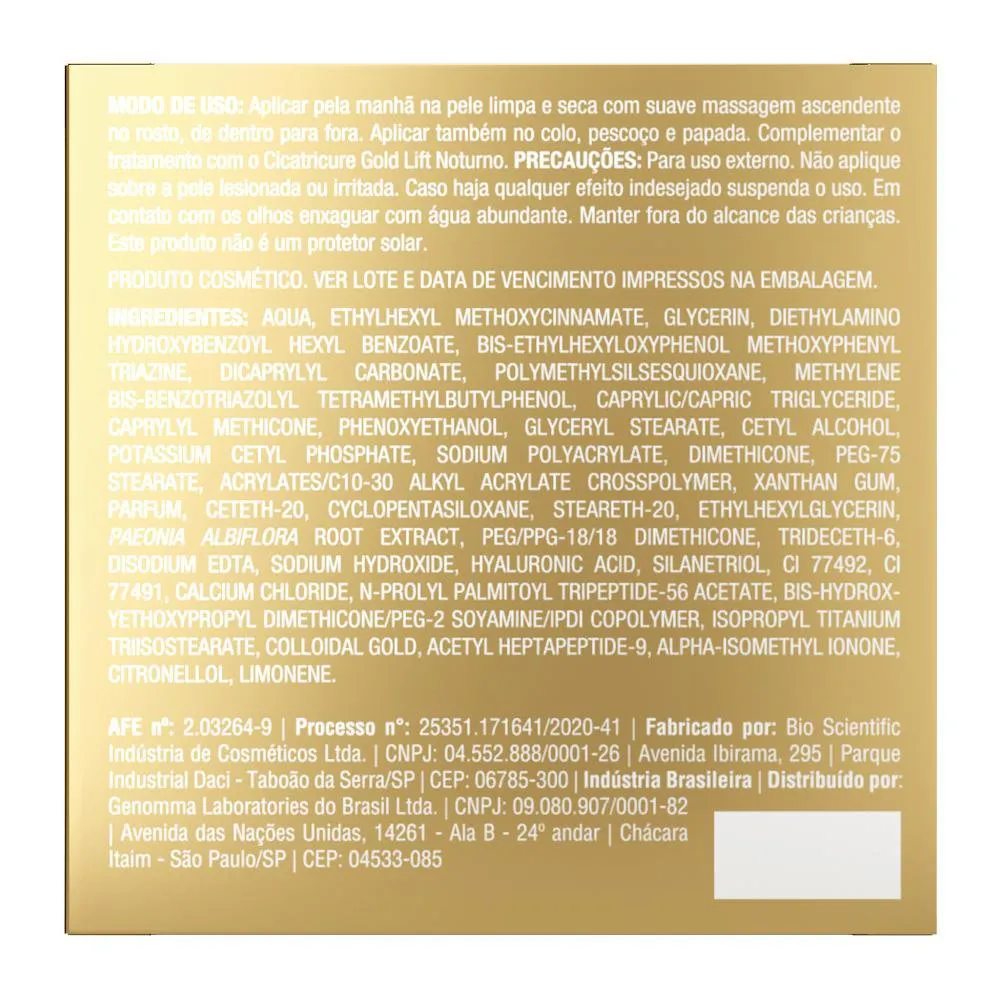 Creme Facial Cicatricure Gold Lift Diurno FPS 30 50g — foto 2