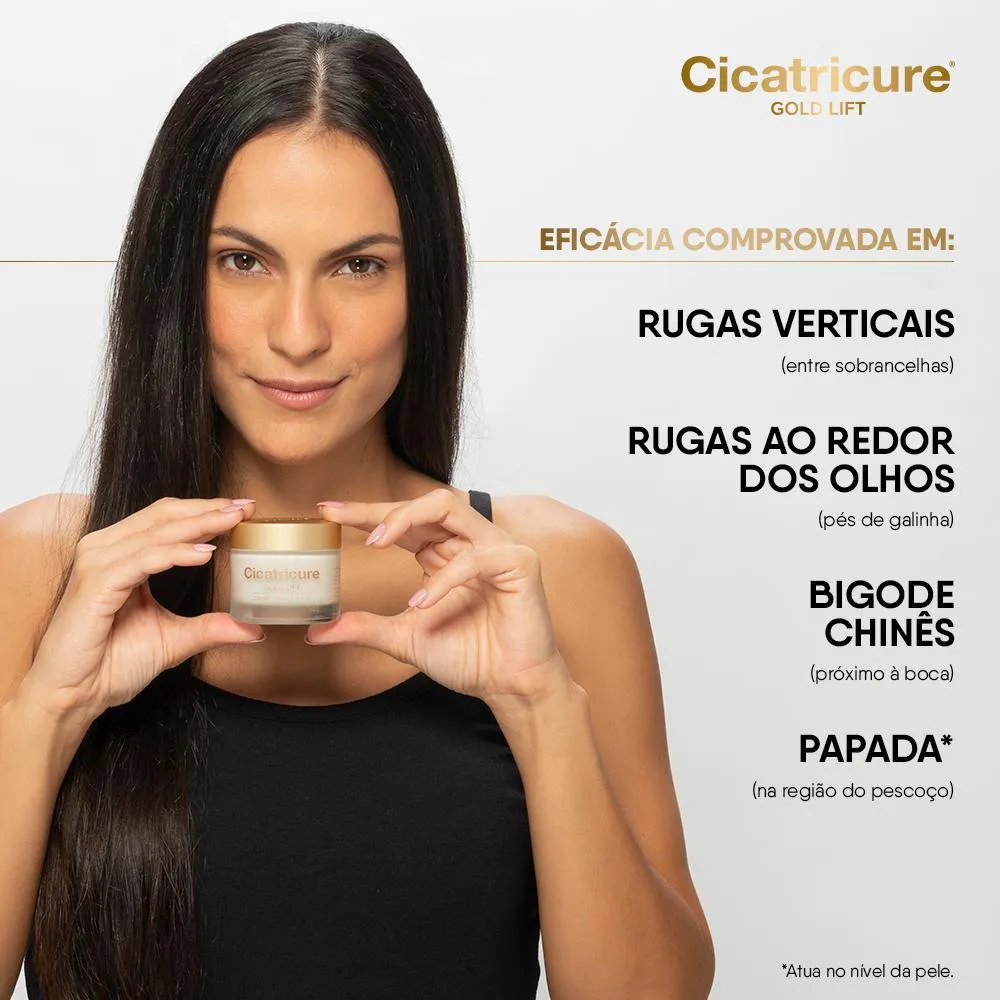 Creme Facial Cicatricure Gold Lift Diurno FPS 30 50g — foto 6
