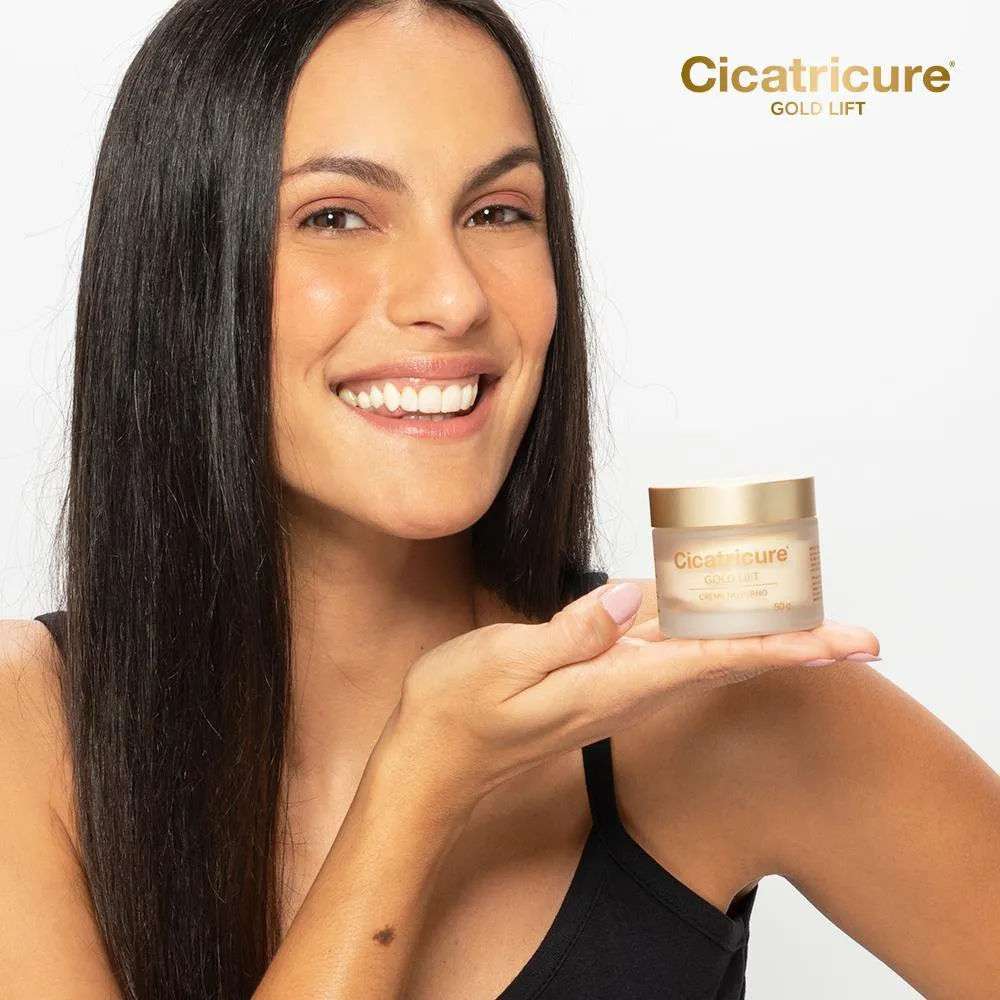 Creme Facial Cicatricure Gold Lift Noturno 50g — foto 9