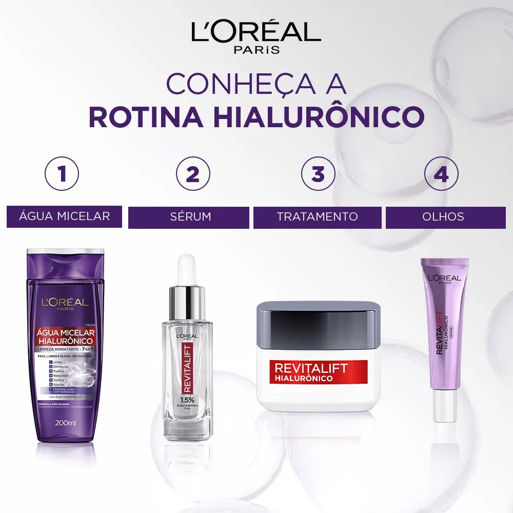 Creme Facial L'Oréal Paris Revitalift Hialurônico Noturno 49g — foto 6
