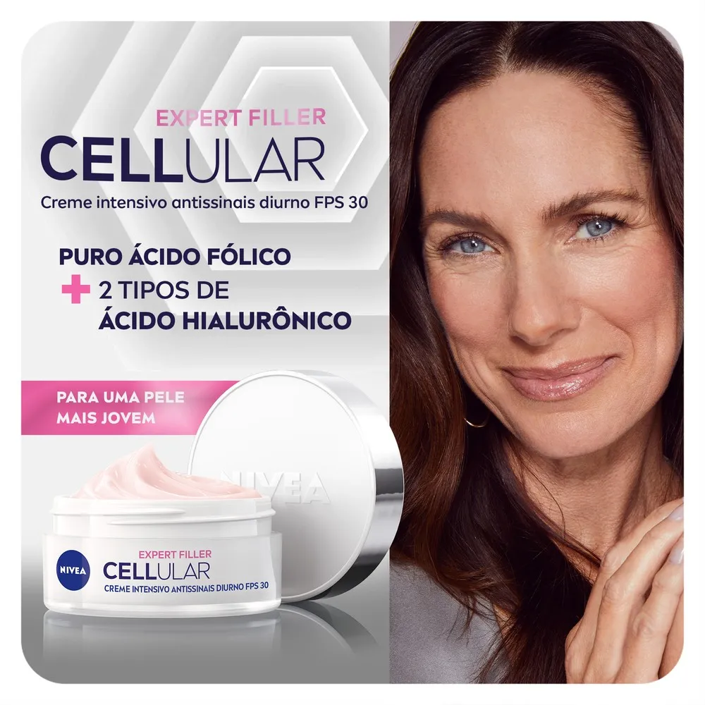 Creme Facial Nivea Cellular Antissinais FPS 30 52g — foto 3
