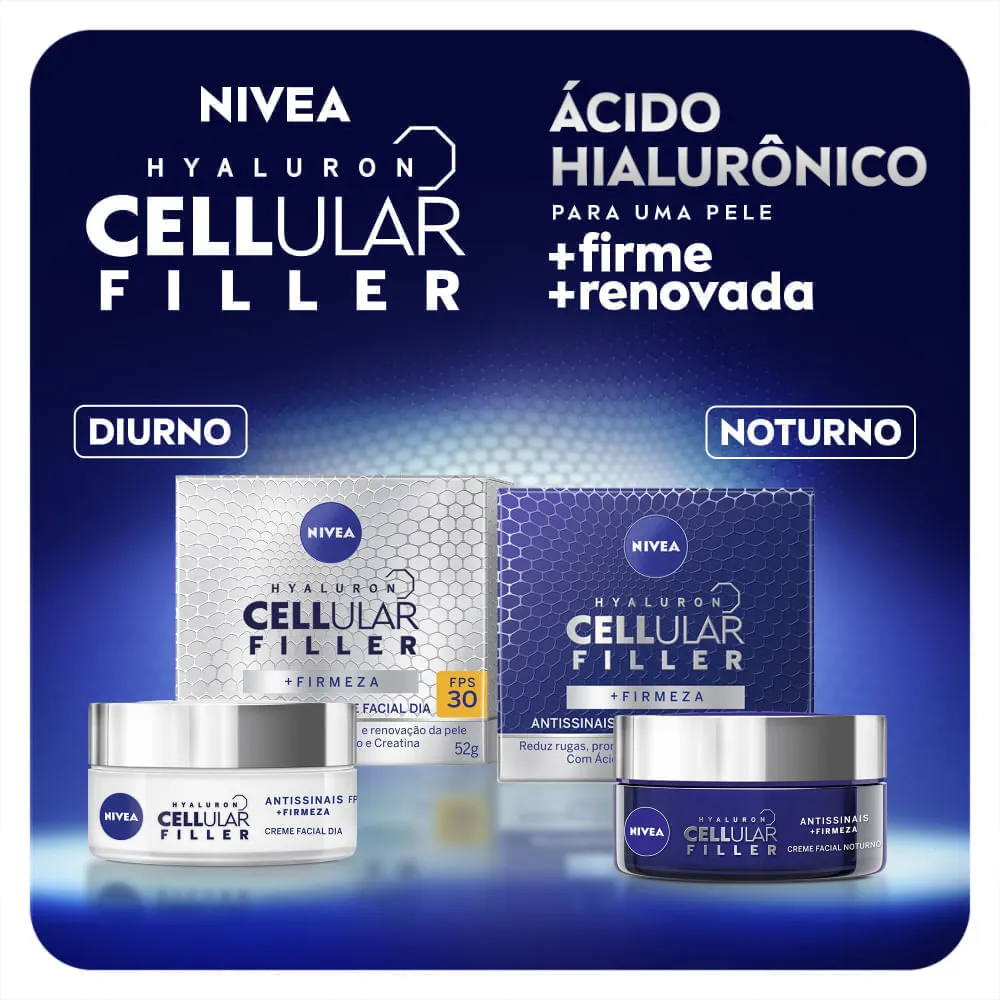 Creme Facial Nivea Cellular Expert Filler Antissinais Noturno 51g — foto 14
