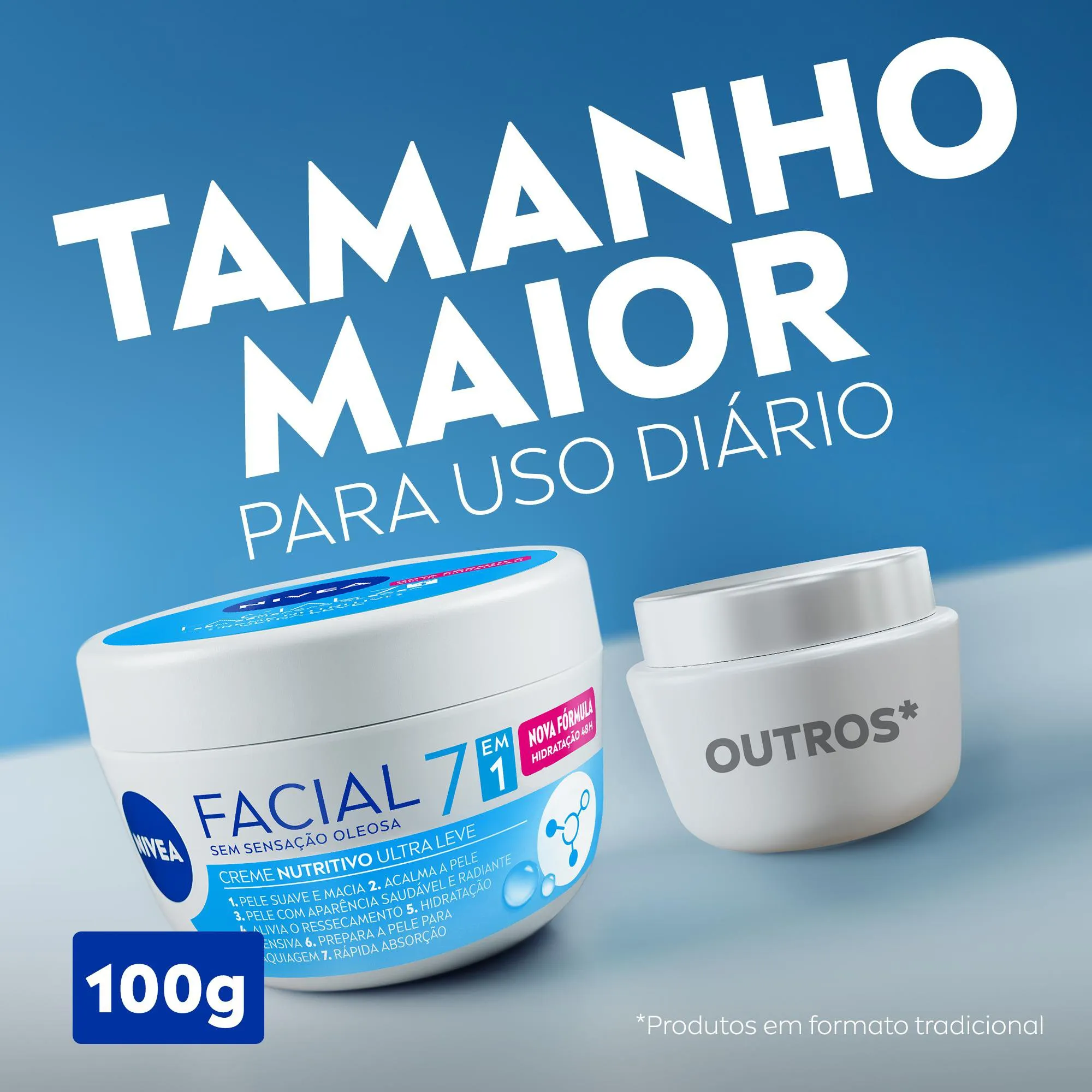 Creme Facial Nivea Nutritivo 100g — foto 7