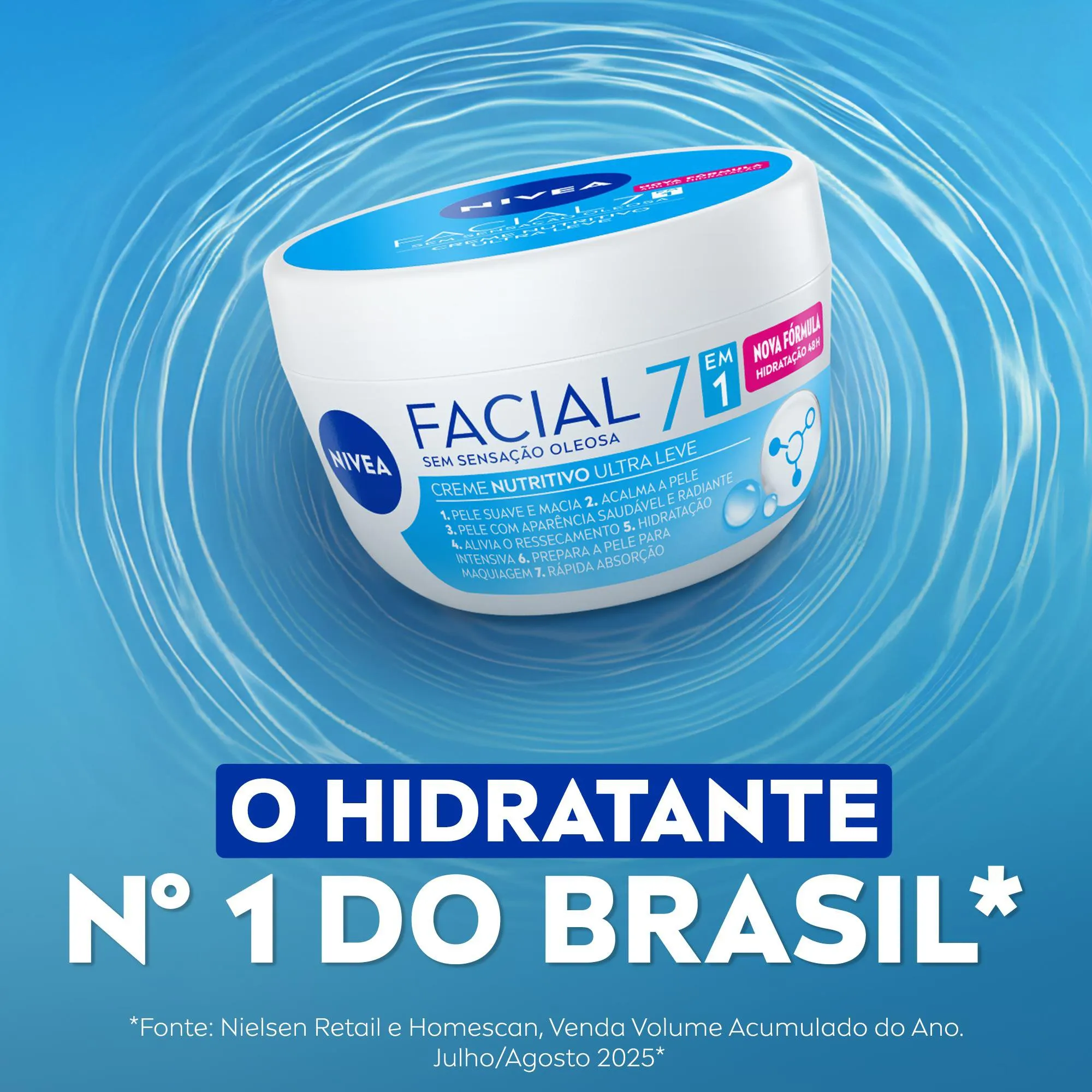 Creme Facial Nivea Nutritivo 100g — foto 3