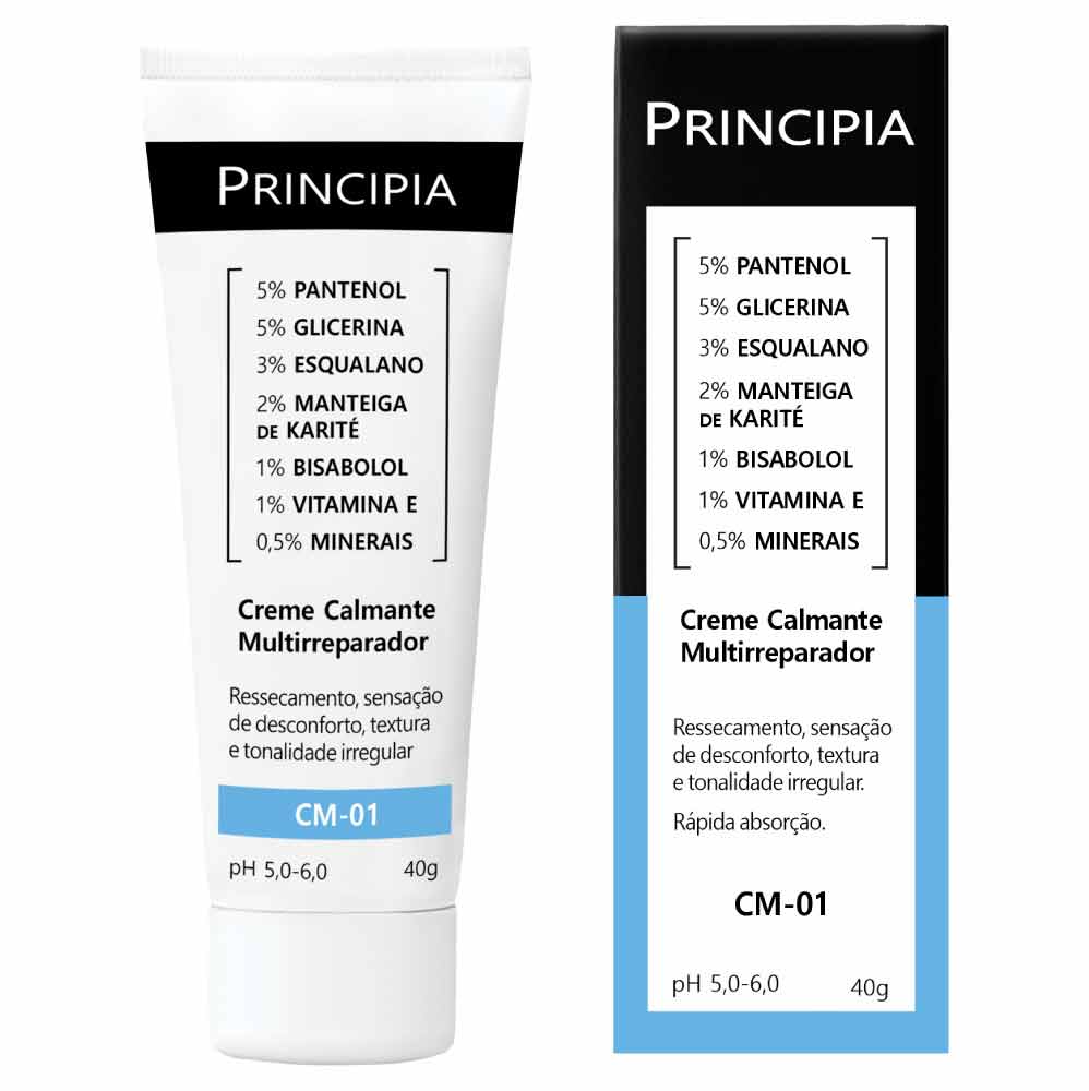 Creme Facial Principia CM-01 Calmante Multirreparador 40g — foto 2