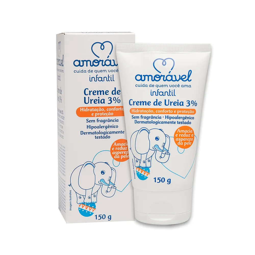 Creme Hidratante Amorável Ureia 3% Infantil 150ml