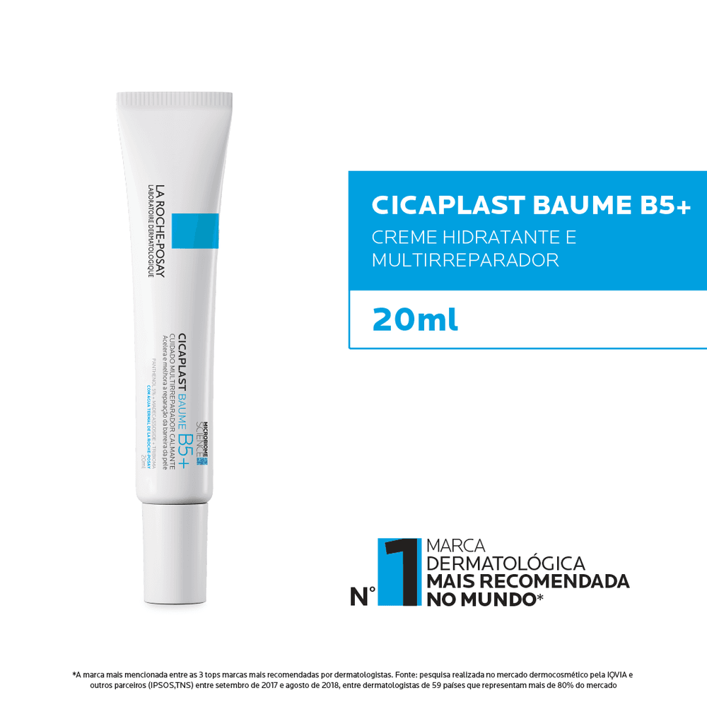 Creme La Roche-Posay Cicaplast Baume B5+ Multirreparador Calmante 20ml — foto 4