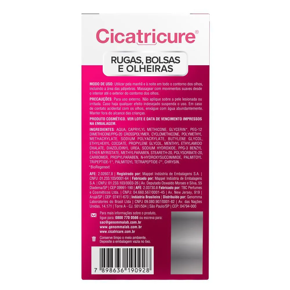 Creme para o Contorno dos Olhos Cicatricure Anti Idade 15g — foto 2