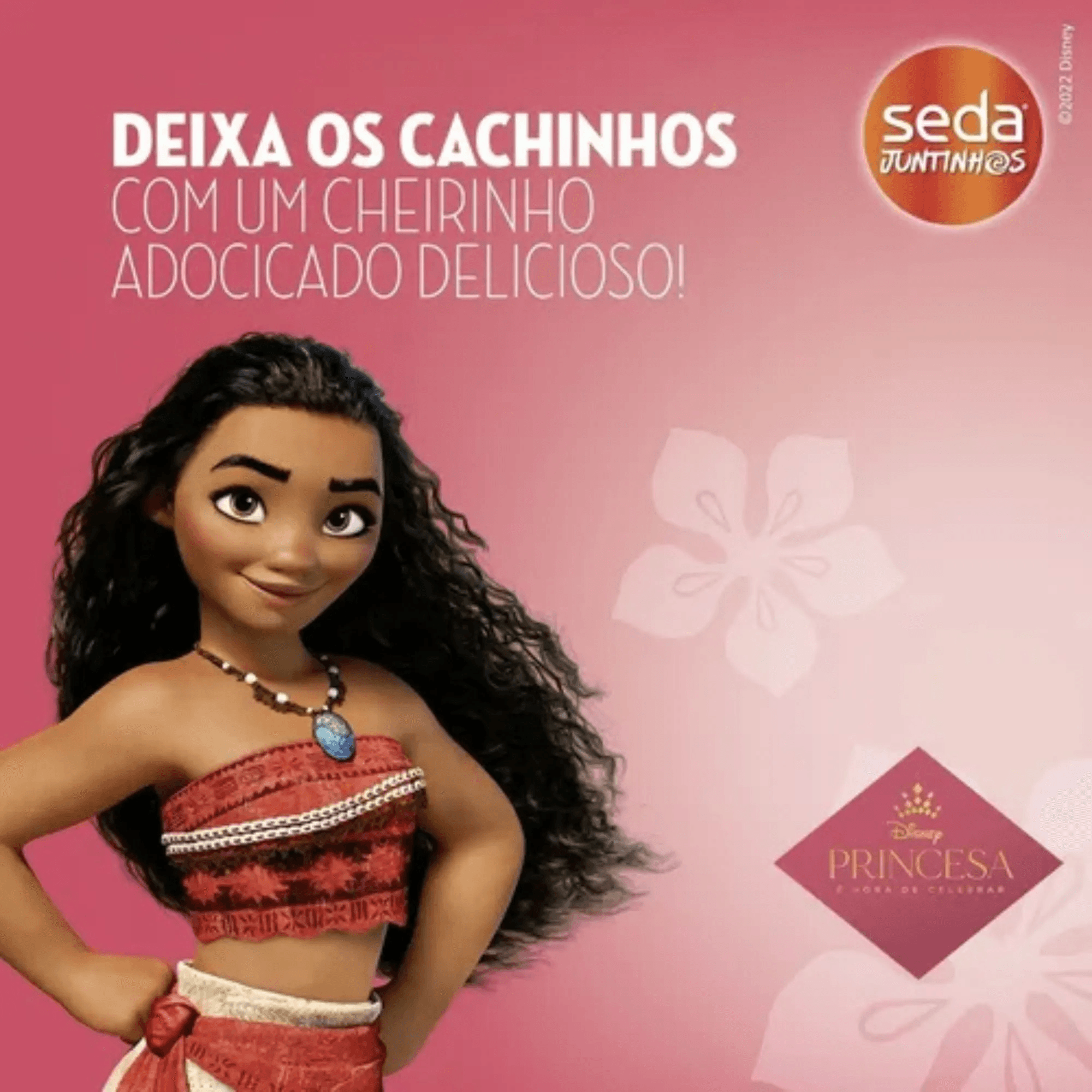 Creme Para Pentear Infantil Moana Seda Juntinhos Cachos Encantados 1kg — foto 4
