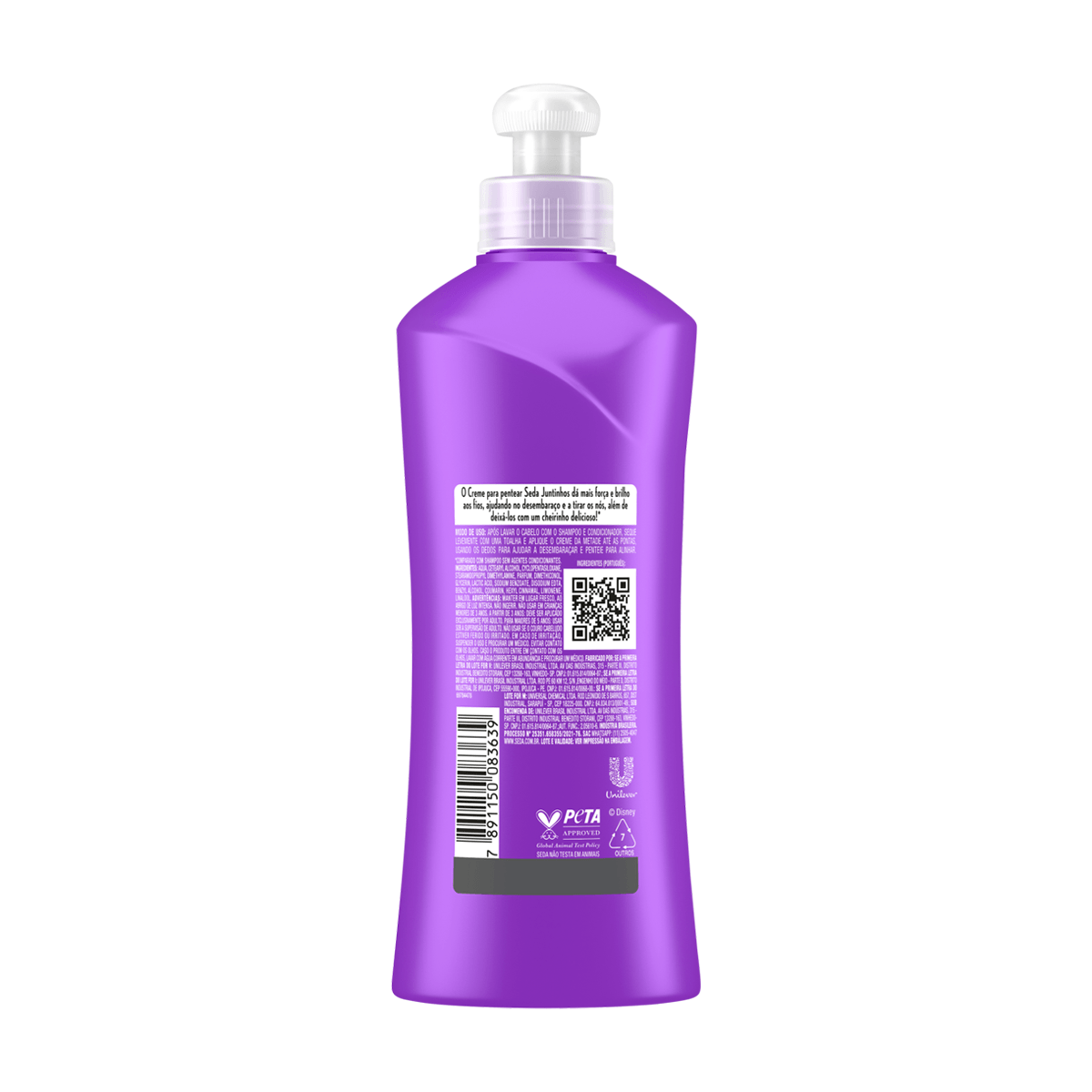Creme para Pentear Infantil Seda Juntinhos Frozen Brilho Encantado 300ml — foto 3