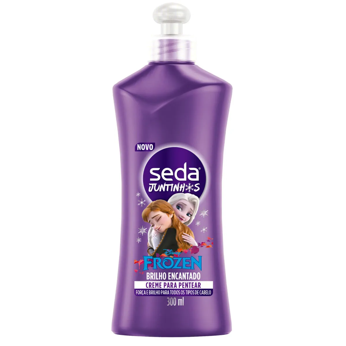 Creme para Pentear Infantil Seda Juntinhos Frozen Brilho Encantado 300ml — foto 2