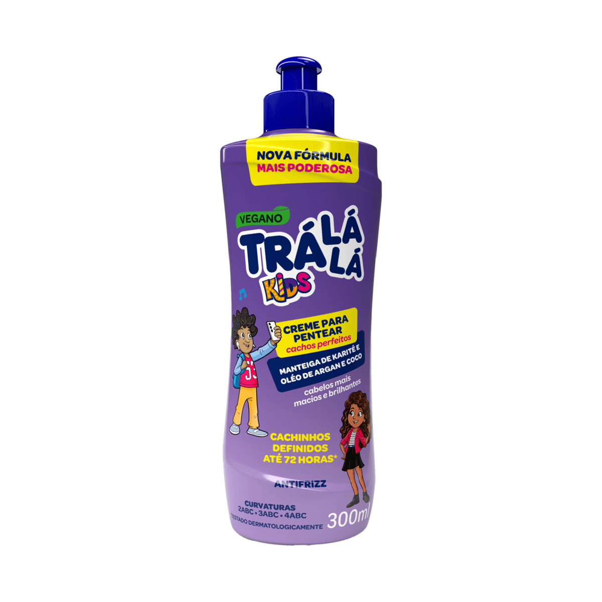Creme para Pentear Infantil Trá Lá Lá Kids Eu Amo Cachos Óleo de Argan 300g
