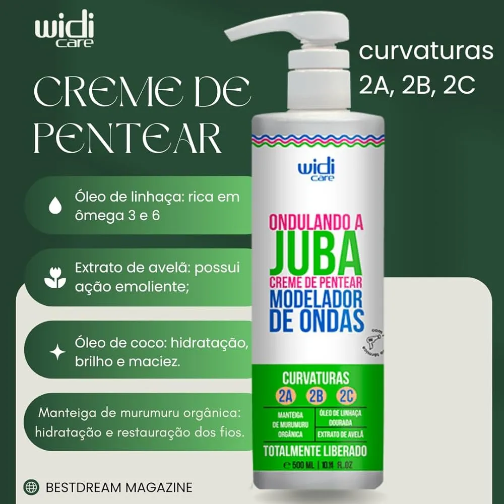 Creme Para Pentear Widi Care Ondulando A Juba 500m — foto 3