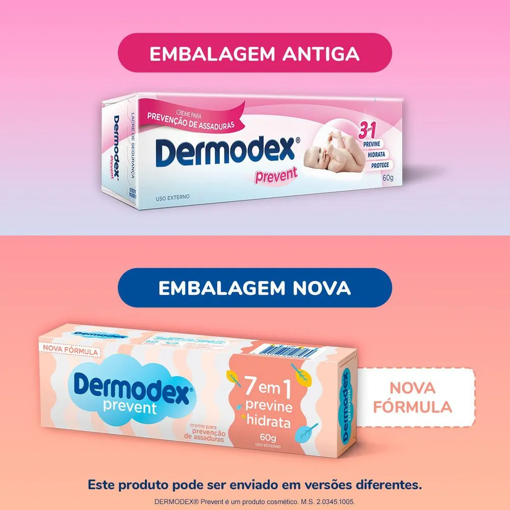 Creme para Prevenção de Assaduras Dermodex Prevent 60g — foto 2