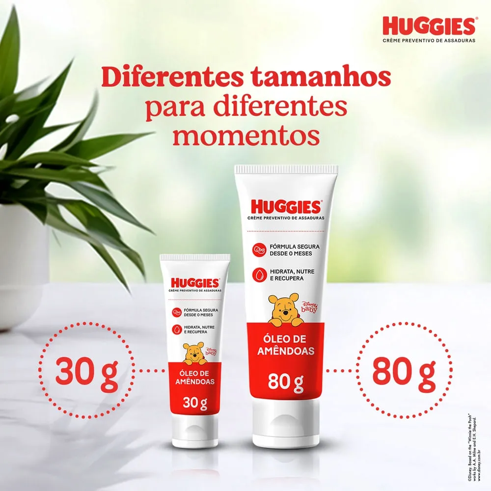 Creme Preventivo Assaduras Huggies Pele Protegida c/3 de 80g — foto 12