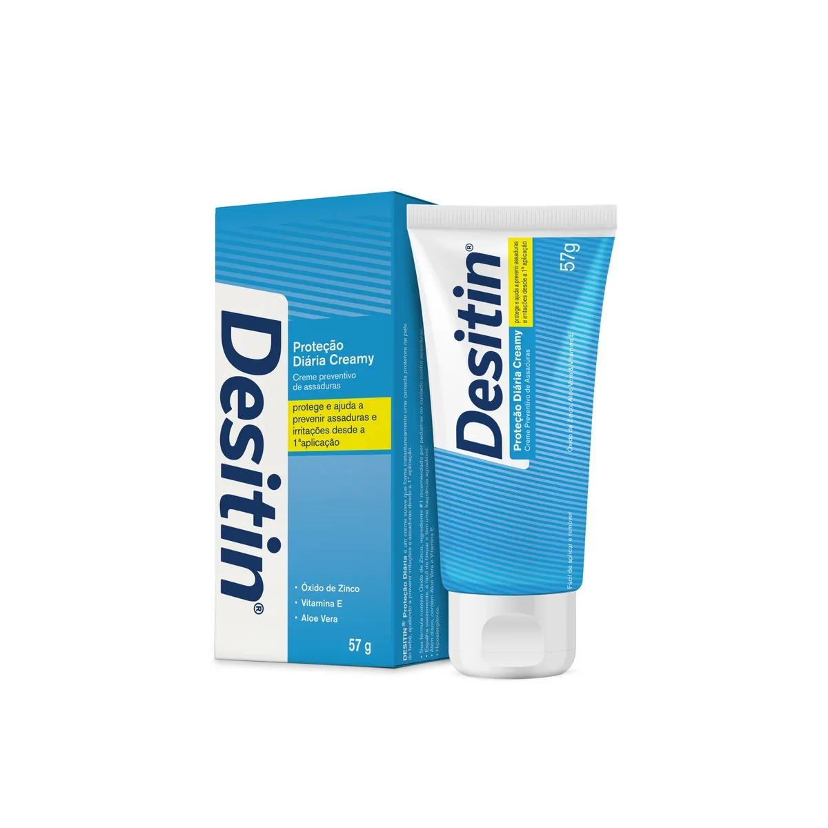 Creme Preventivo De Assaduras Desitin Proteção Diária Creamy 57G — foto 4