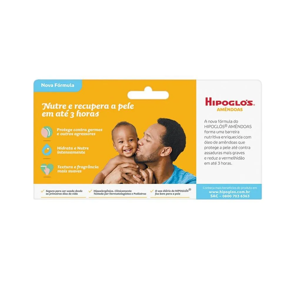 Creme Preventivo De Assaduras Hipoglós Amêndoas 40G — foto 3