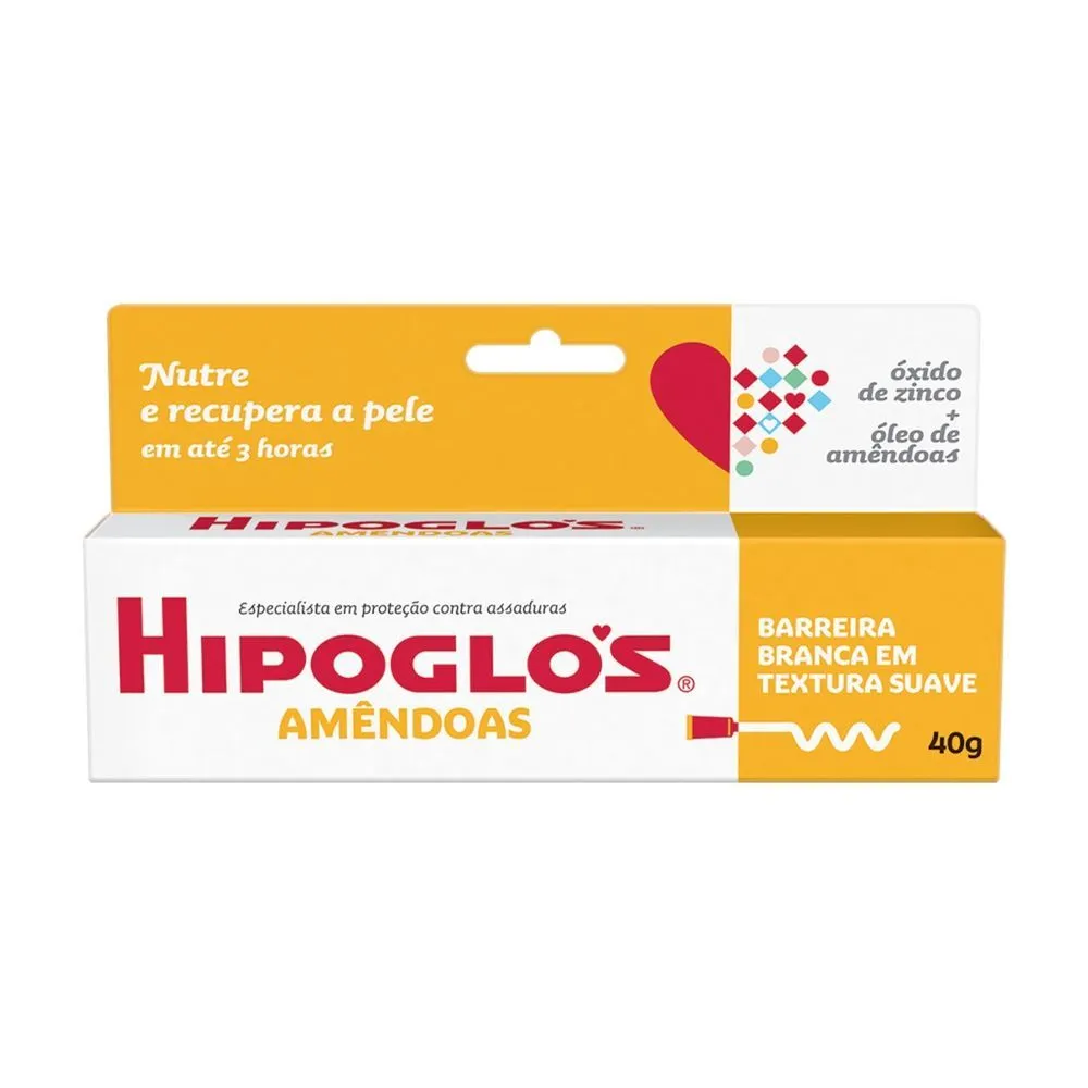 Creme Preventivo De Assaduras Hipoglós Amêndoas 40G — foto 2