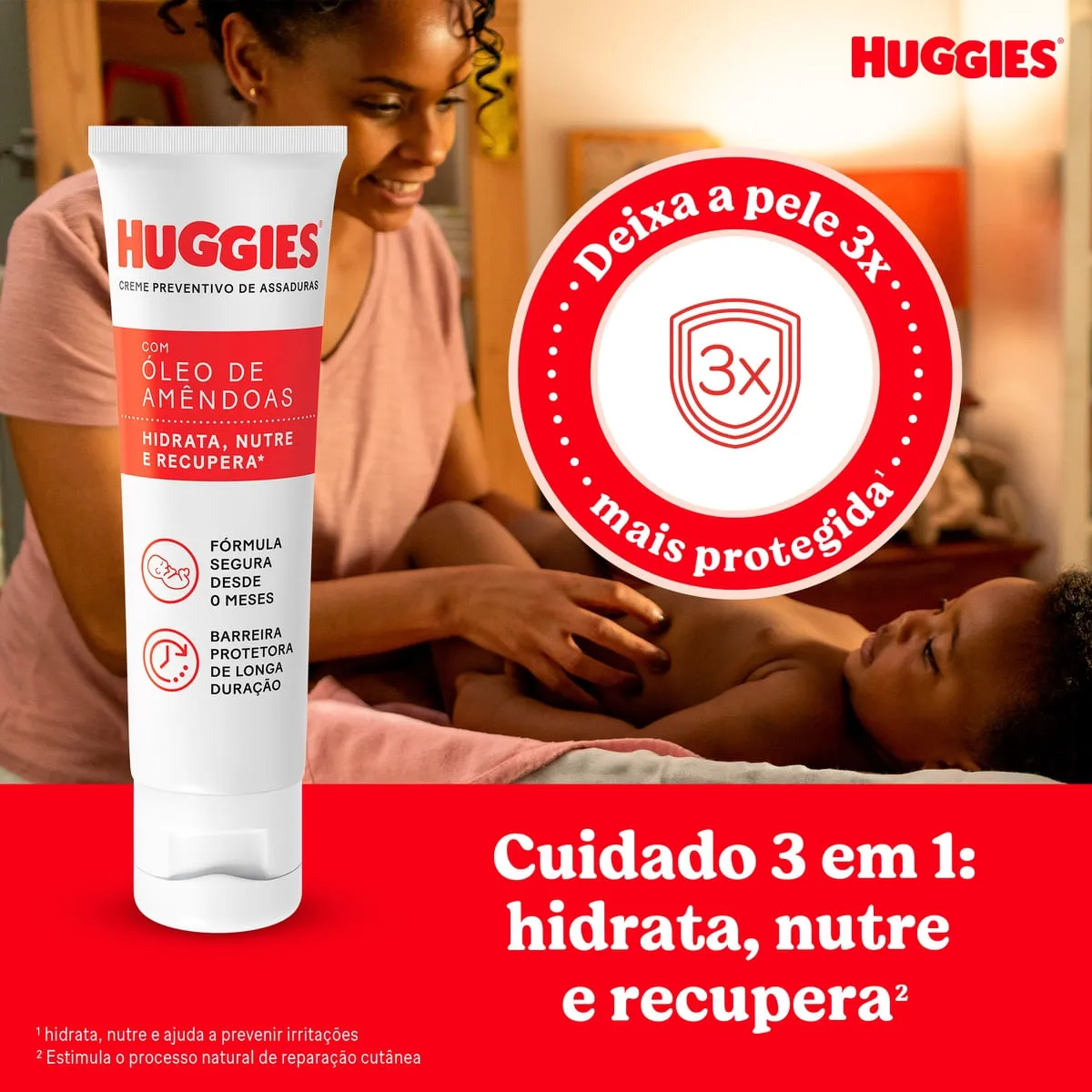 Creme Preventivo de Assaduras Huggies Pele Protegida 30g — foto 4