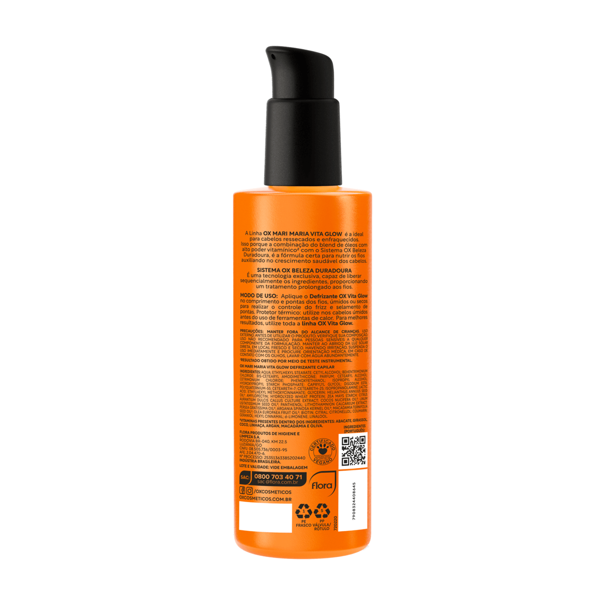Defrizante Vita Glow Mari Maria Hair Proteção Térmica UV 200ml — foto 7