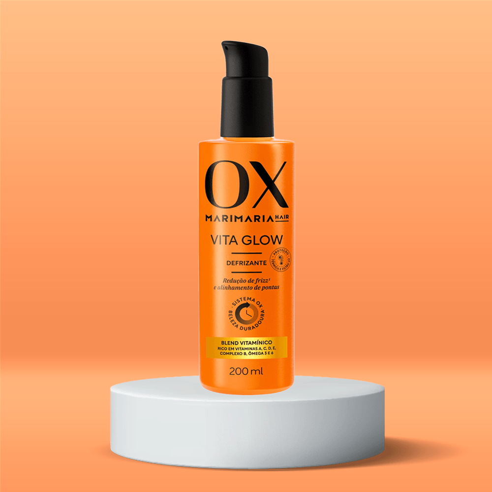 Defrizante Vita Glow Mari Maria Hair Proteção Térmica UV 200ml — foto 6