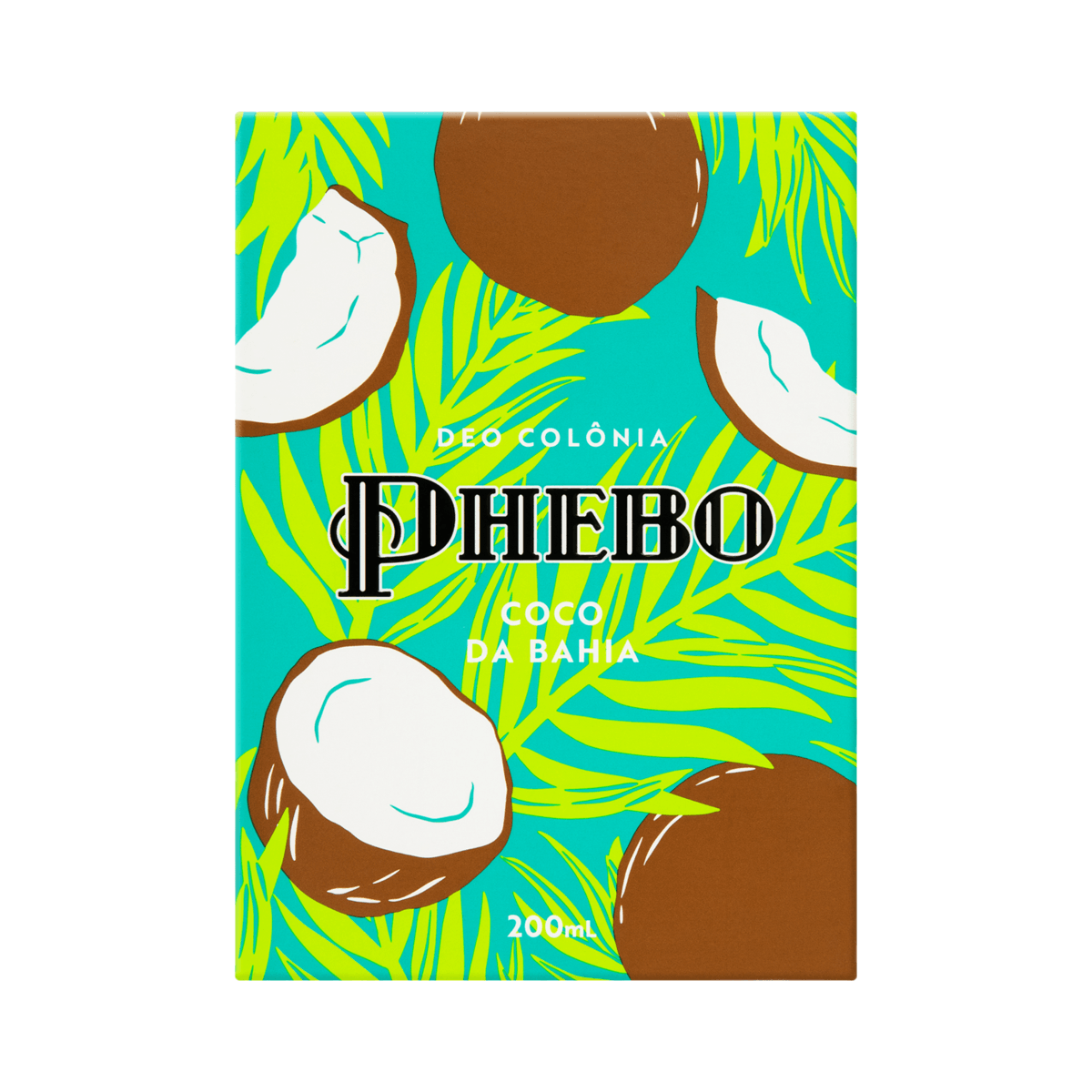 Deo Colônia Phebo Coco da Bahia 200ml — foto 2