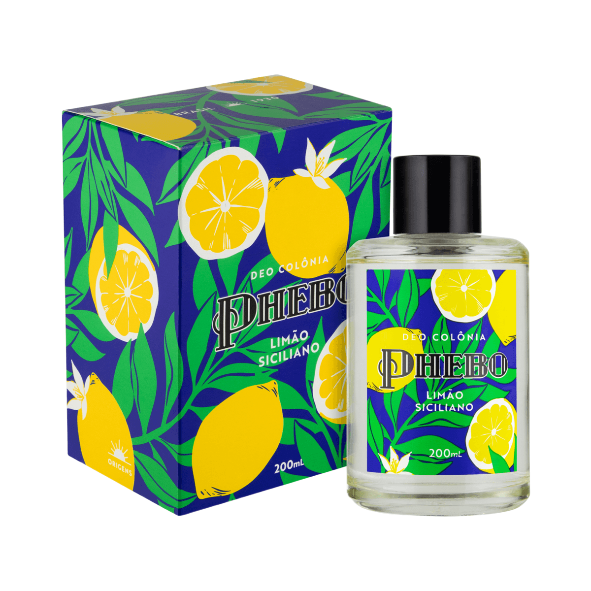 Deo Colônia Phebo Limão Siciliano 200ml