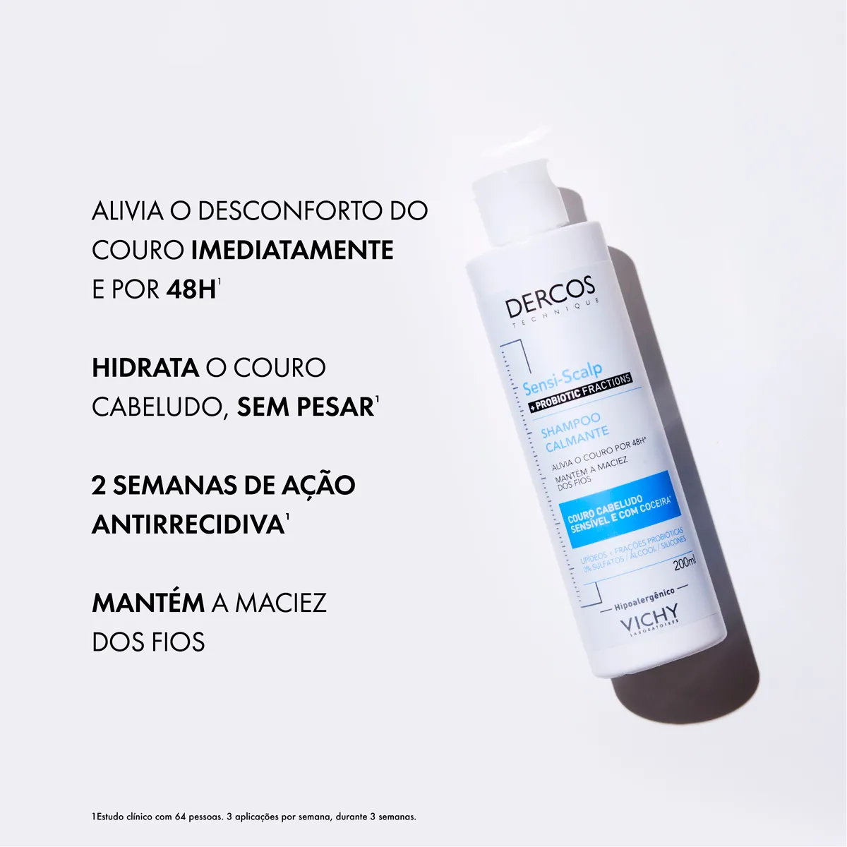 Dercos Sensi Scalp Shampoo Calmante 200ml — foto 4