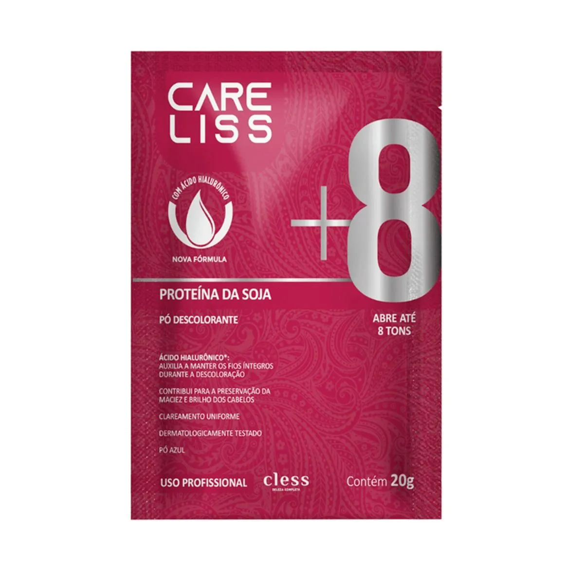 Descolorante Care Liss Proteina Soja 20g