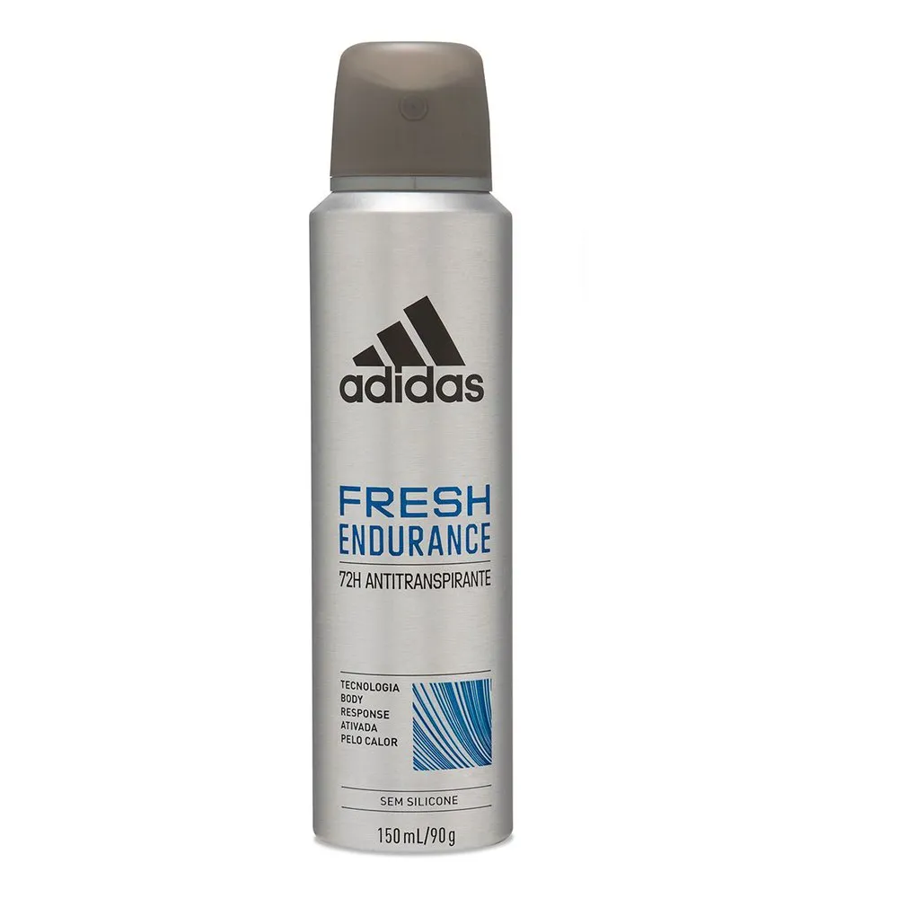 Desodorante Antitranspirante Adidas Masculino Fresh Endurance 72h Aerossol 150ml