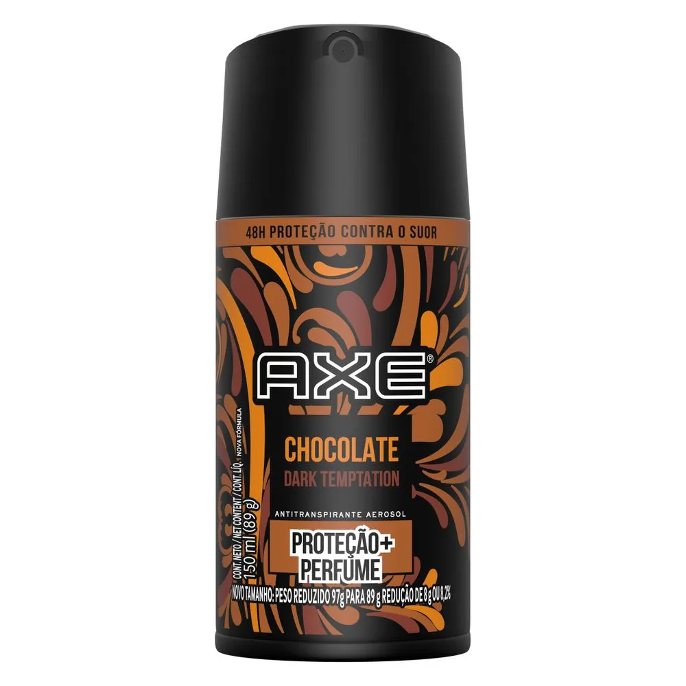 Desodorante Antitranspirante Axe Dark Temptation Chocolate 150ml — foto 2