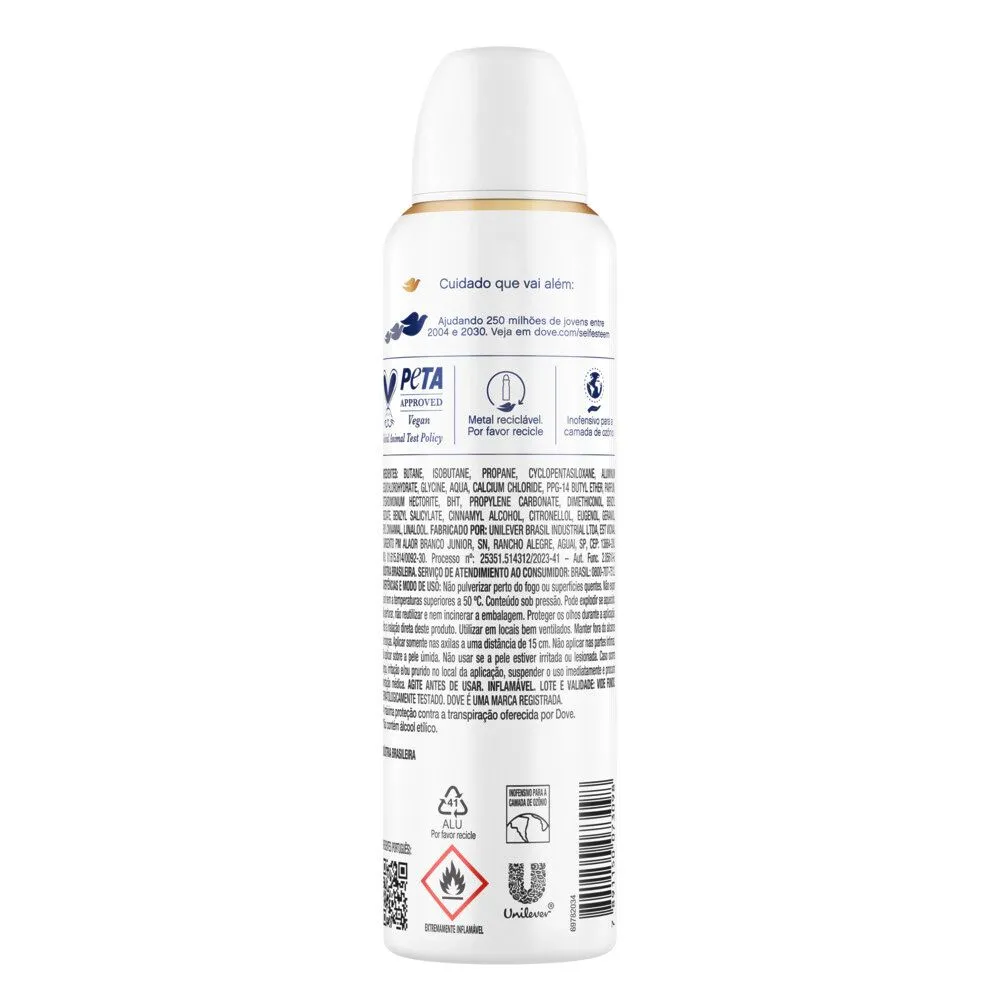 Desodorante Antitranspirante Dove Clinical Original Clean 96h Aerossol 150ml — foto 3