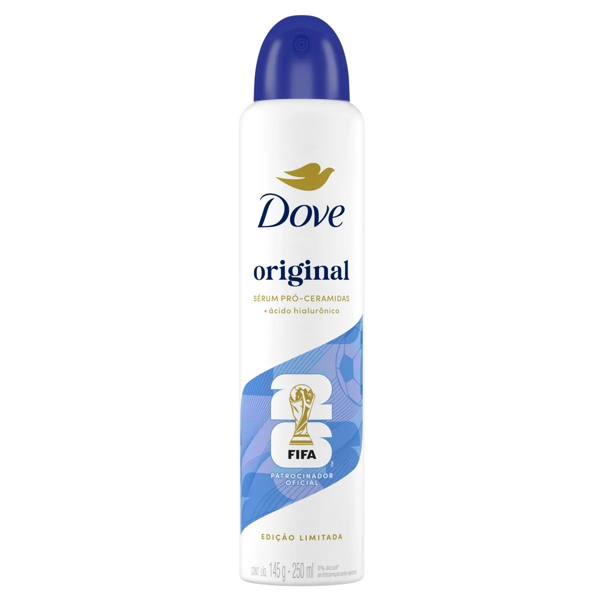 Desodorante Antitranspirante Dove Original 72h Aerossol 250ml — foto 2