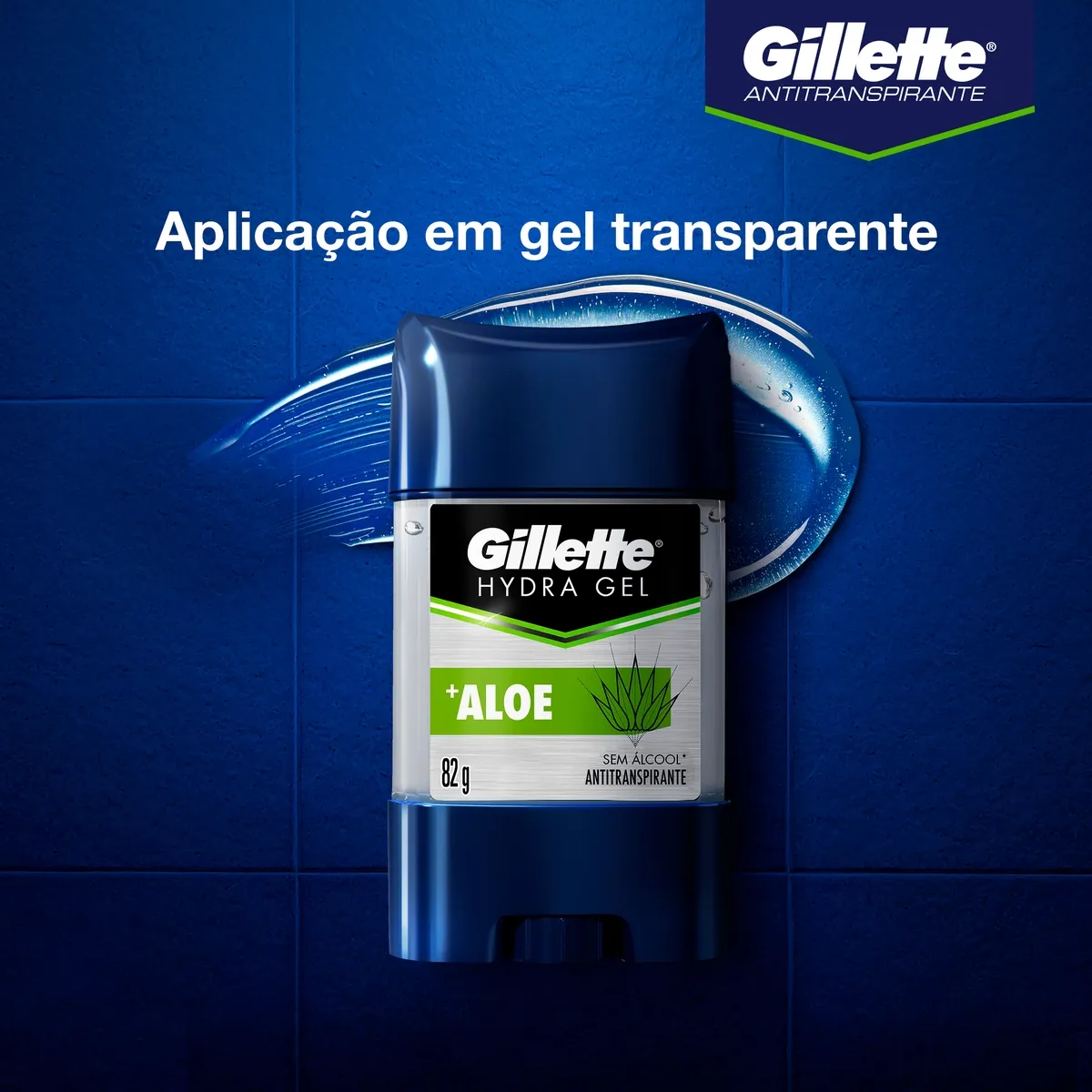 Desodorante Antitranspirante Gillette Hydra Gel +Aloe Gel Stick 82g — foto 5